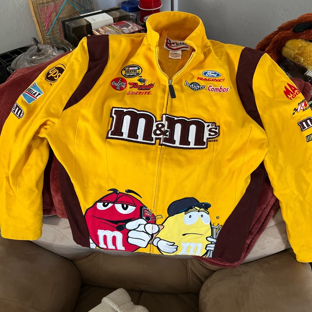 NASCAR M&M'S Jacket size Women's XXL